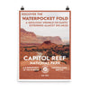 Capitol Reef National Park Poster - WPA Style