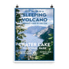 Crater Lake National Park Poster - WPA Style