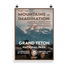 Grand Teton National Park Poster - WPA Style