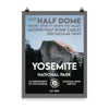 Yosemite National Park Poster - Visit Half Dome