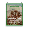 Joshua Tree National Park Poster - WPA Style