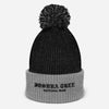 Joshua Tree “Park Ages” Speckled Embroidered Pom Beanie