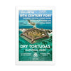Dry Tortugas National Park Post Card - WPA Style
