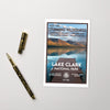 Lake Clark National Park Post Card - WPA Style