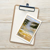 Lassen Volcanic National Park Post Card - WPA Style