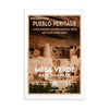Mesa Verde National Park Post Card - WPA Style