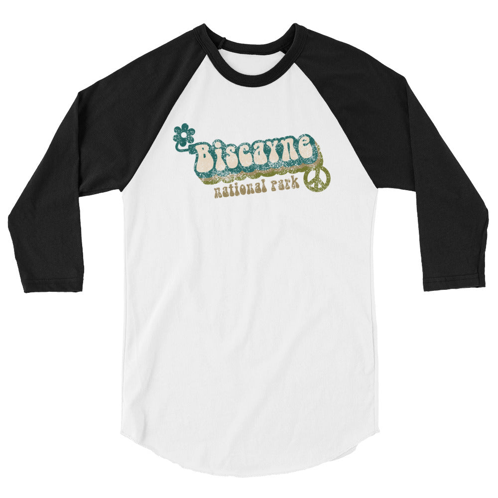 Biscayne Peace Of Nature Tee - 3/4 Sleeve Shirt