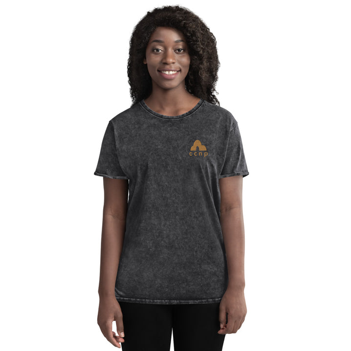 CCNP Happy Cave Shirt - Carlsbad Caverns National Park Embroidered Vintage Denim Shirt