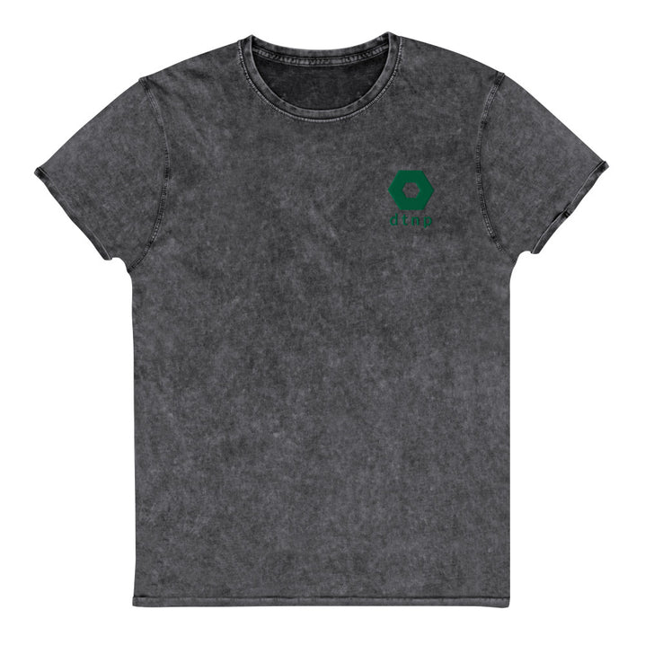 DTNP Happy Fort Shirt - Dry Tortugas National Park Embroidered Vintage Denim Shirt