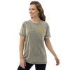 HNP Happy Pineapple Shirt - Haleakala National Park Embroidered Vintage Denim Shirt