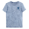MRNP Happy Mountain Shirt - Mount Rainier National Park Embroidered Vintage Denim Shirt