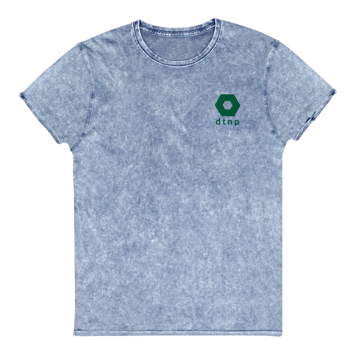 DTNP Happy Fort Shirt - Dry Tortugas National Park Embroidered Vintage Denim Shirt