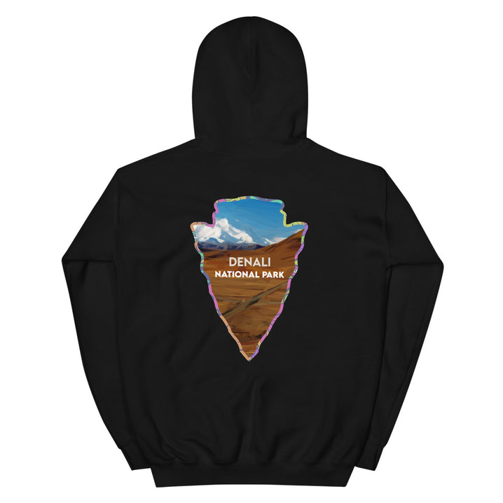Denali National Park Men's Hoodie - Established Line