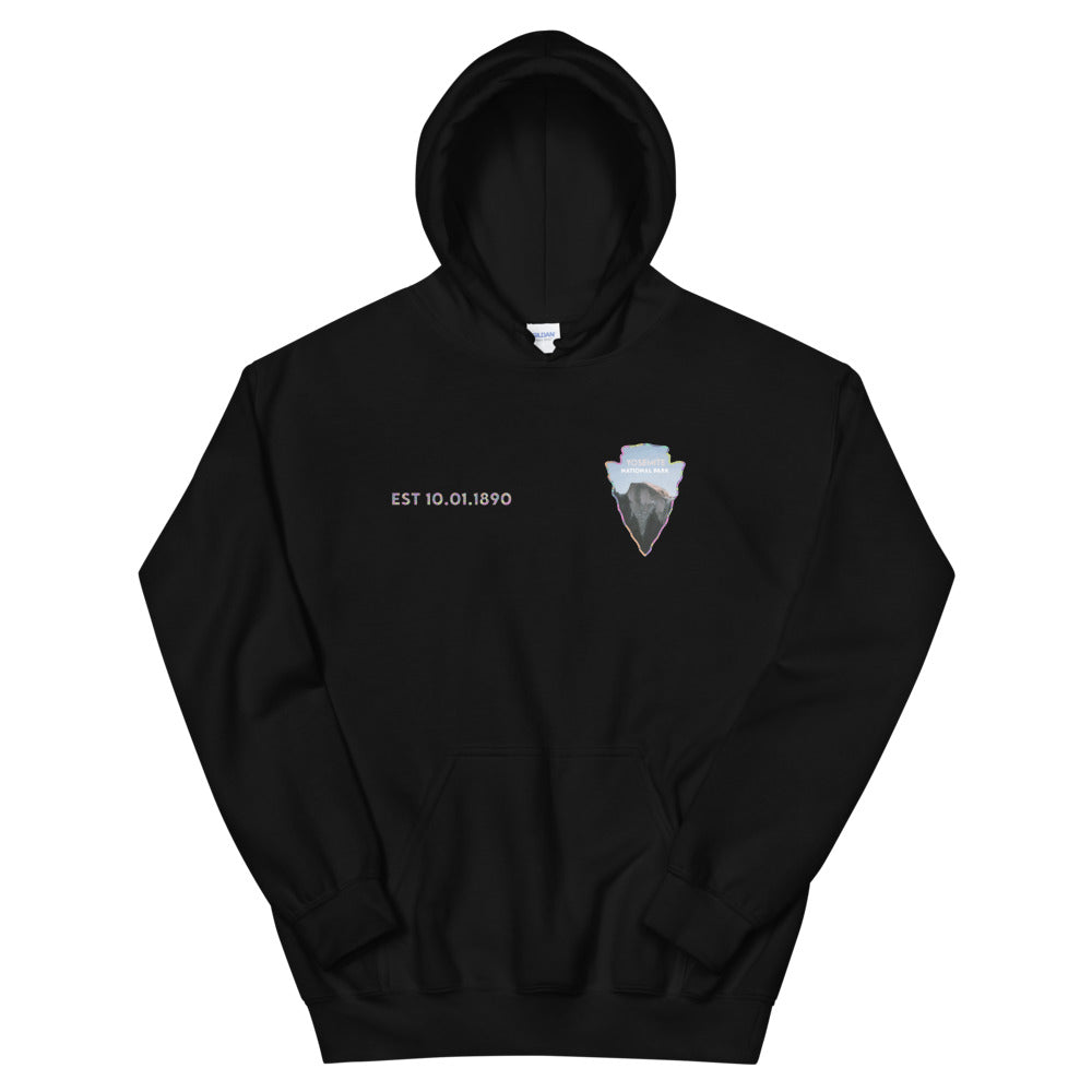 Yosemite National Park Men's Hoodie - Established Line