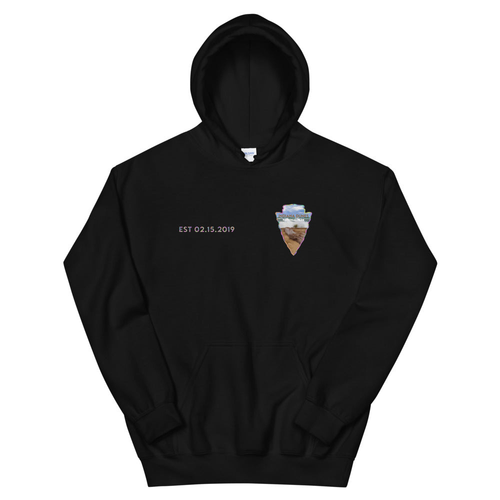 Indiana Dunes National Park Men's Hoodie - Established Line