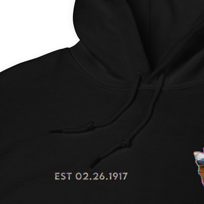 Denali National Park Men's Hoodie - Established Line