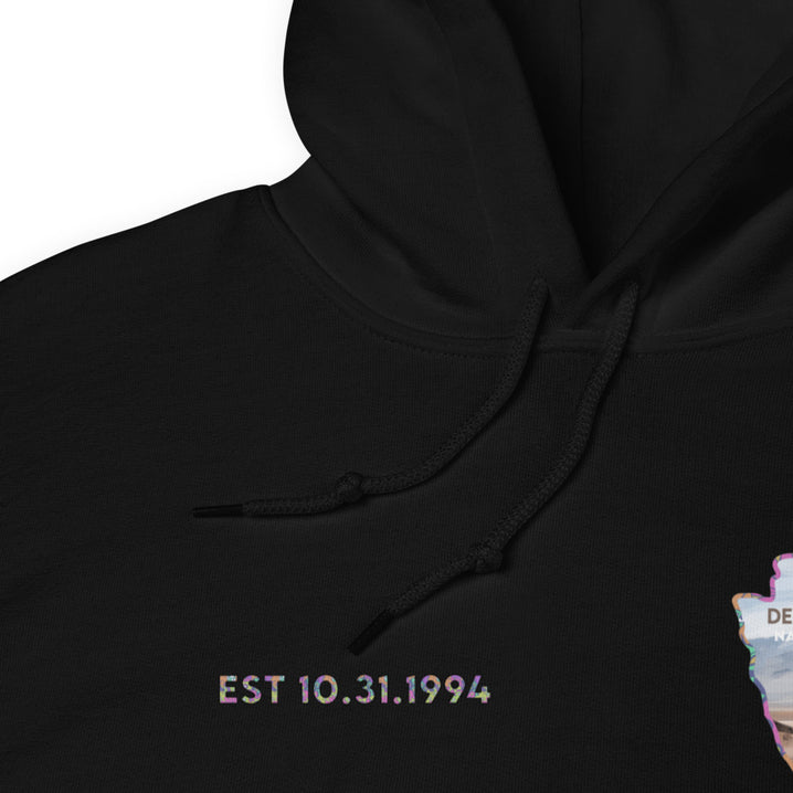 Death Valley National Park Men's Hoodie - Established Line