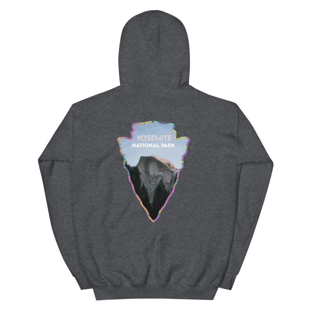 Yosemite National Park Men's Hoodie - Established Line