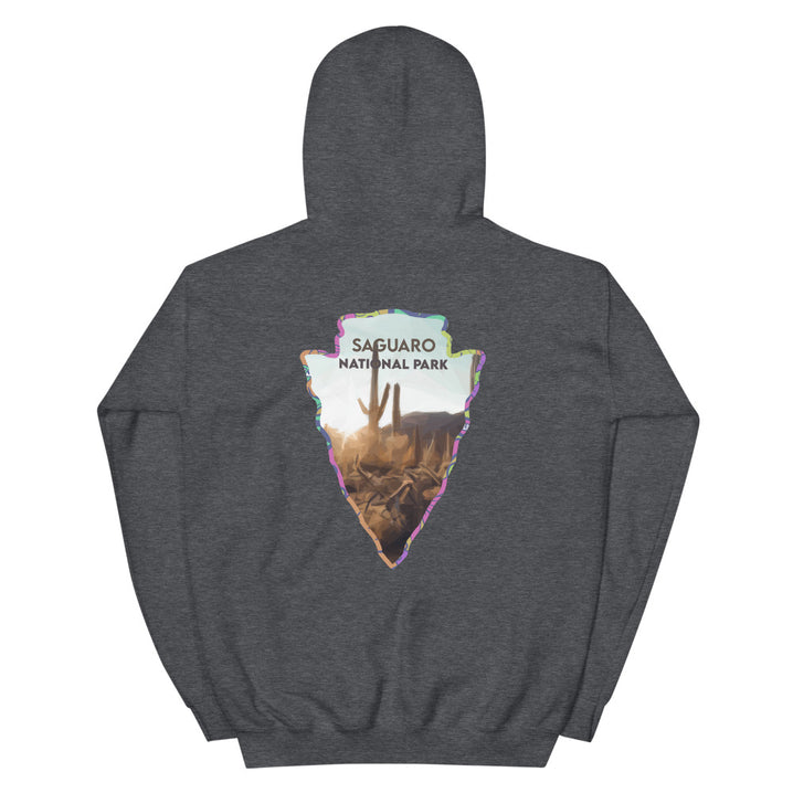 Saguaro National Park Men's Hoodie - Established Line