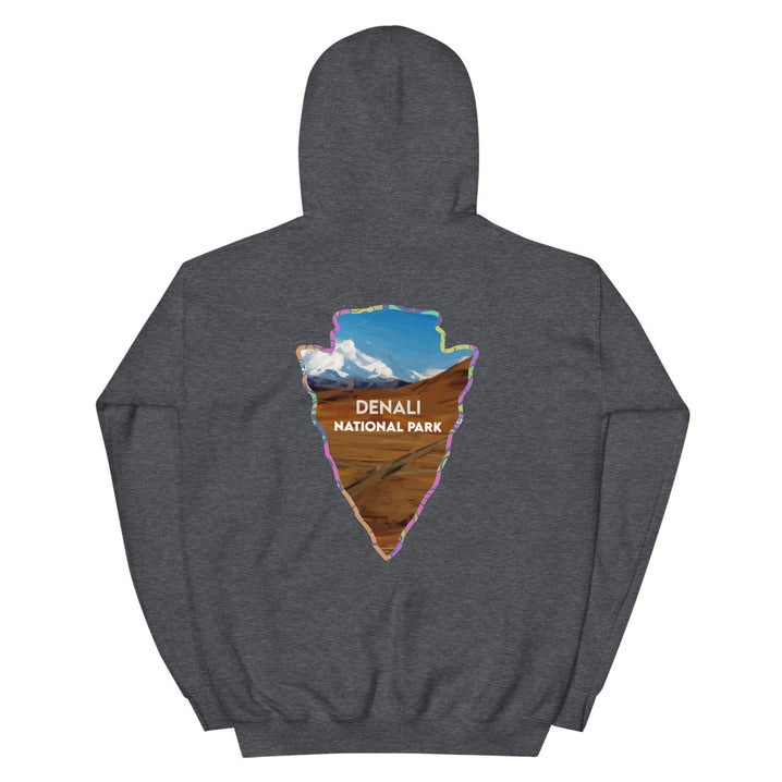 Denali National Park Men's Hoodie - Established Line