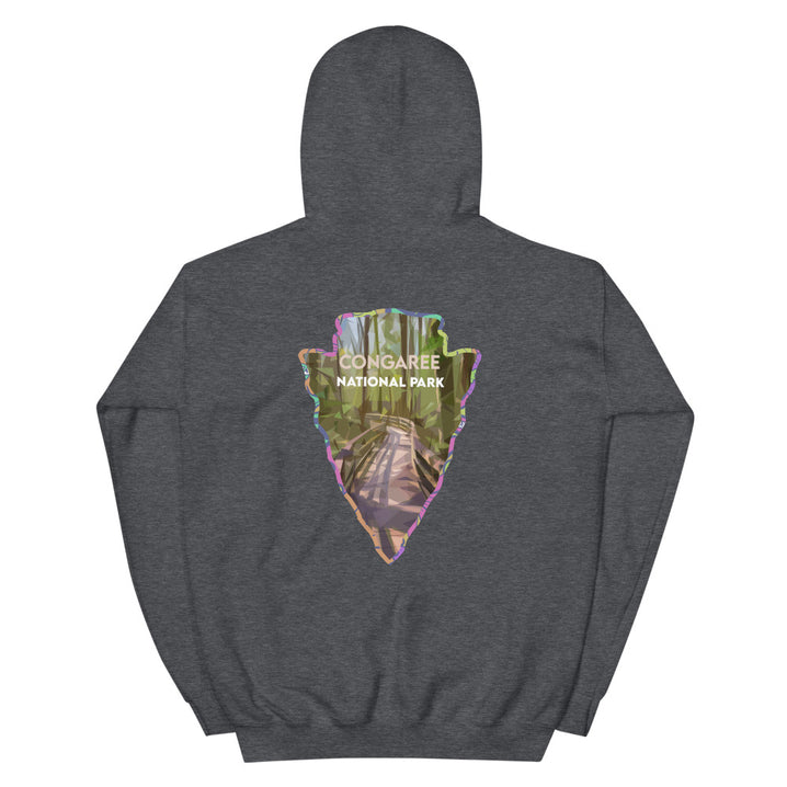 Congaree National Park Men's Hoodie - Established LineUnisex Hoodie