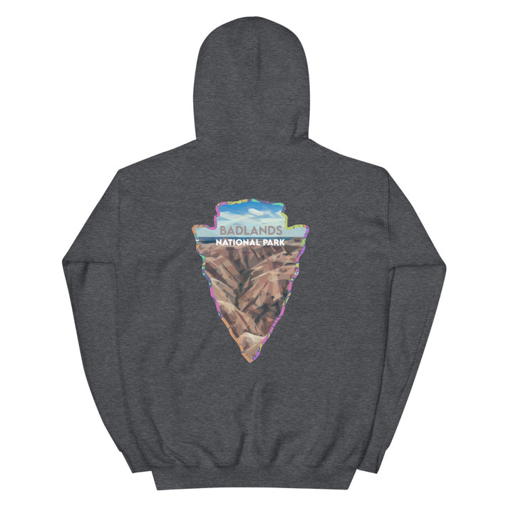 Badlands National Park Men's Hoodie - Established Line