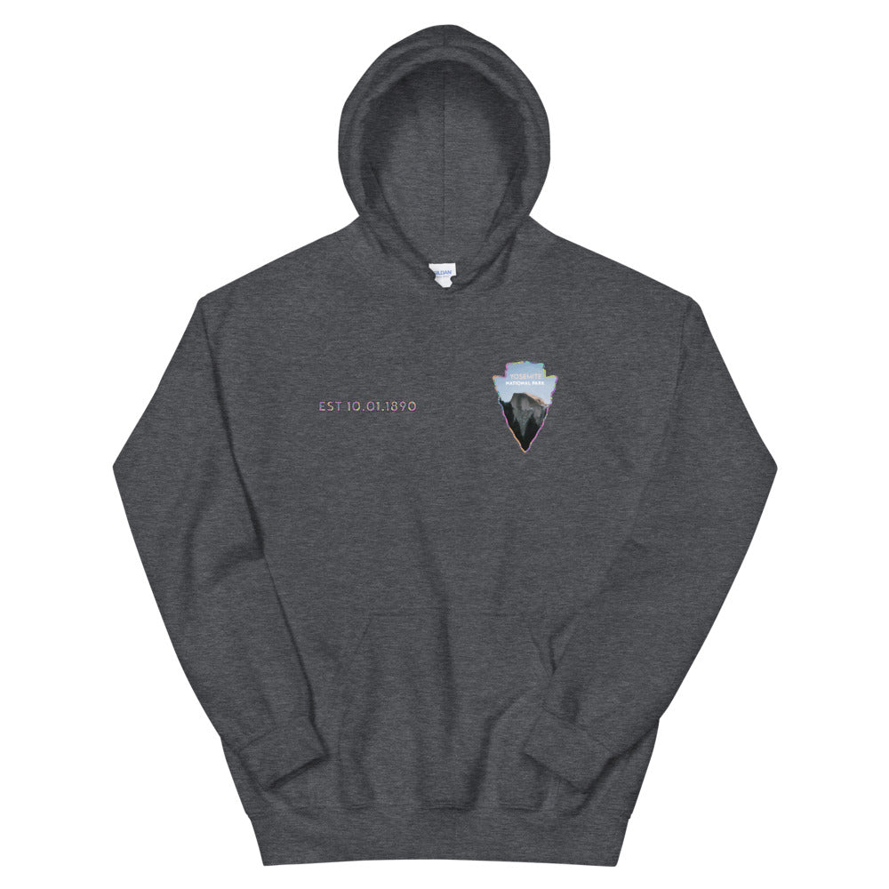 Yosemite National Park Men's Hoodie - Established Line