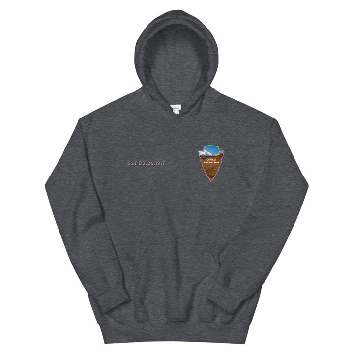 Denali National Park Men's Hoodie - Established Line