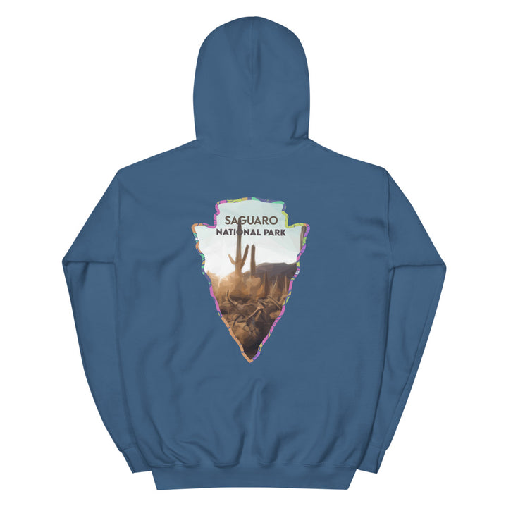 Saguaro National Park Men's Hoodie - Established Line