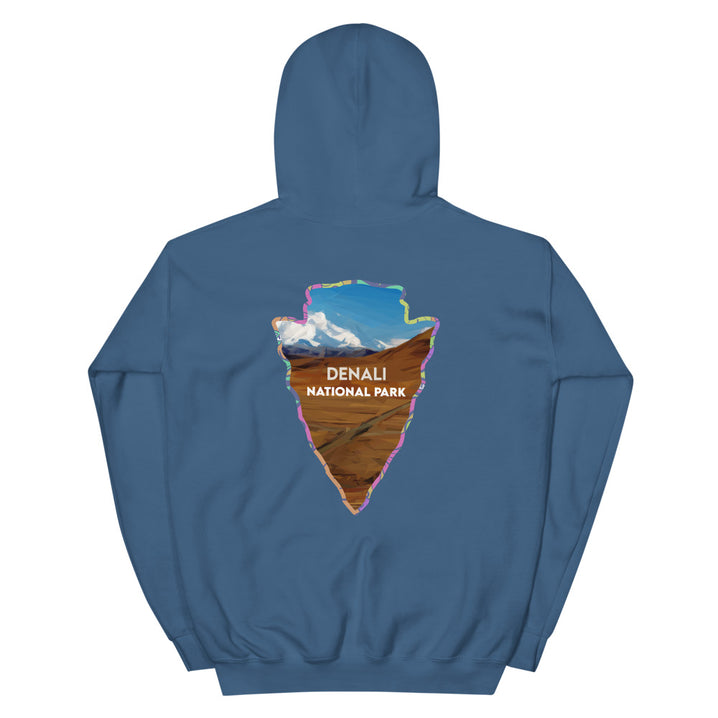 Denali National Park Men's Hoodie - Established Line