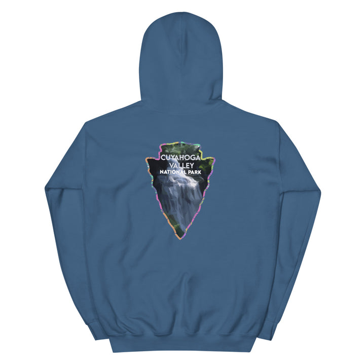 Cuyahoga Valley National Park Men's Hoodie - Established Line