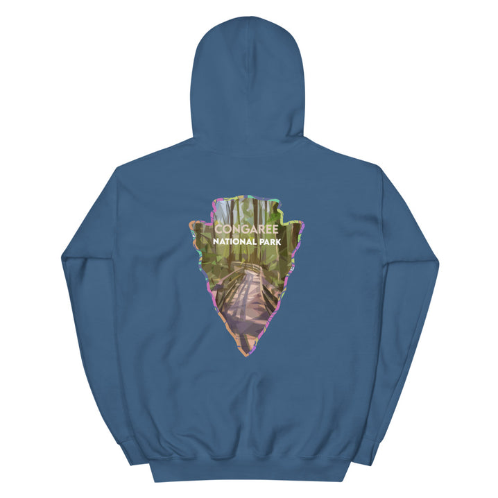 Congaree National Park Men's Hoodie - Established LineUnisex Hoodie