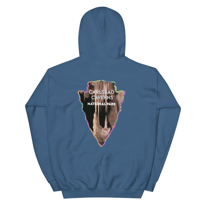 Carlsbad Caverns National Park Men's Hoodie - Established Line