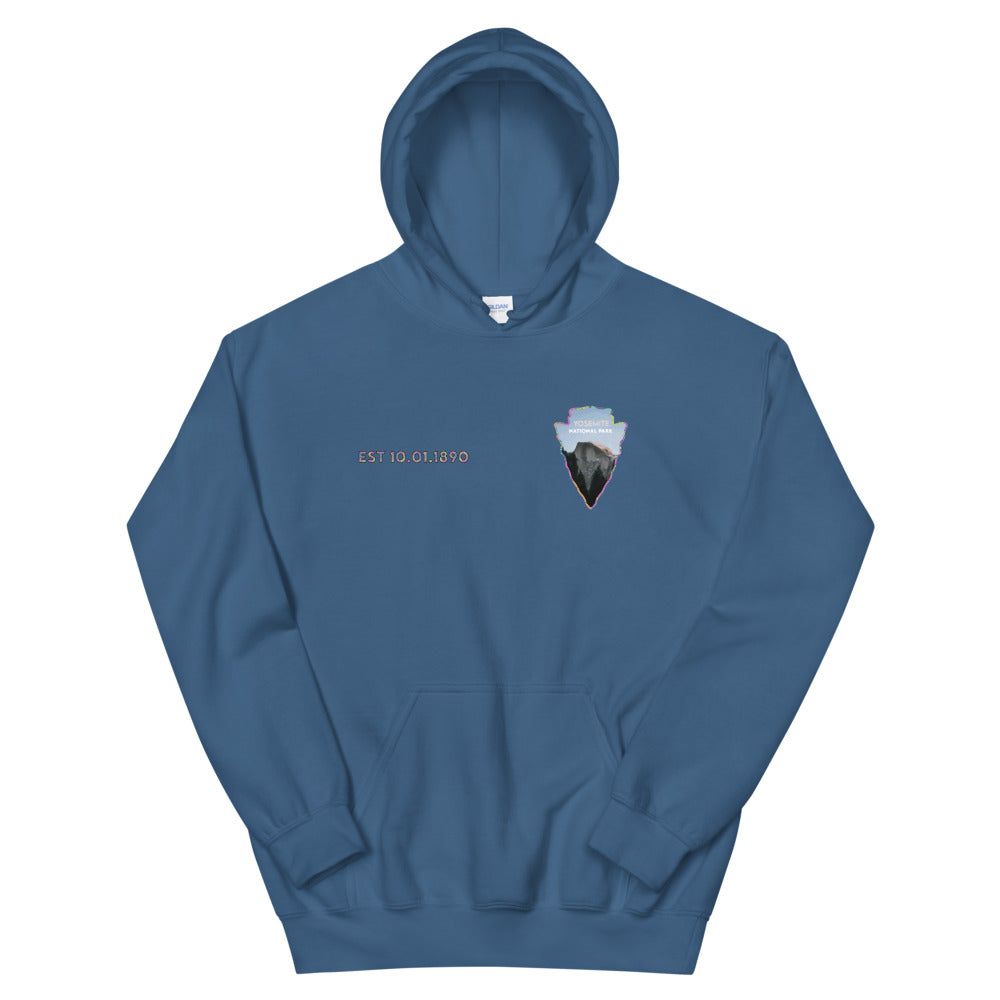 Yosemite National Park Men's Hoodie - Established Line