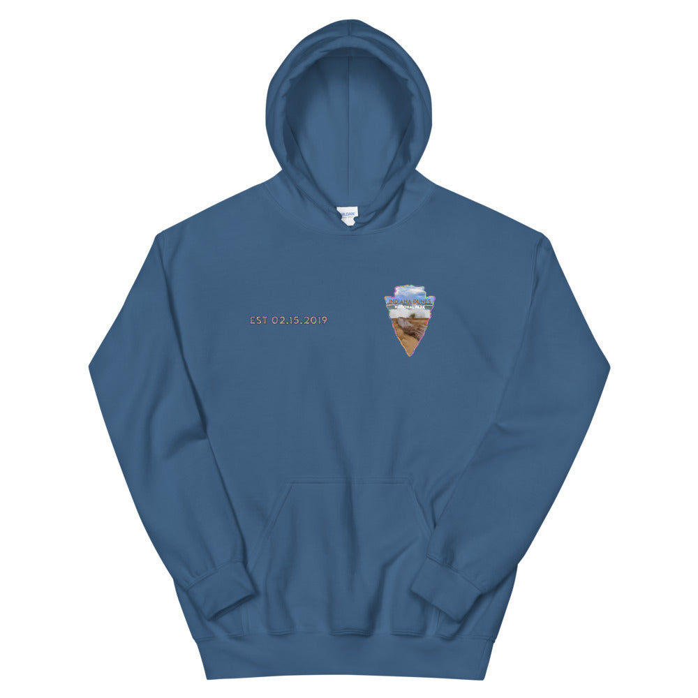 Indiana Dunes National Park Men's Hoodie - Established Line