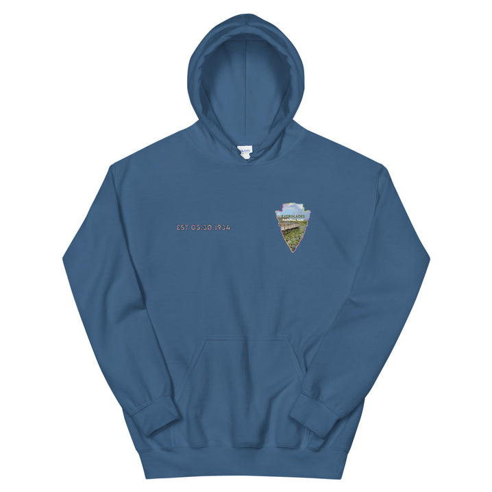 Everglades National Park Men's Hoodie - Established Line