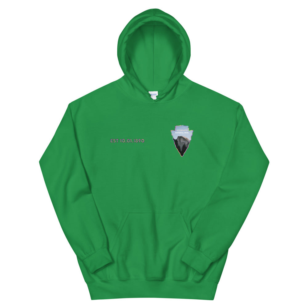 Yosemite National Park Men's Hoodie - Established Line