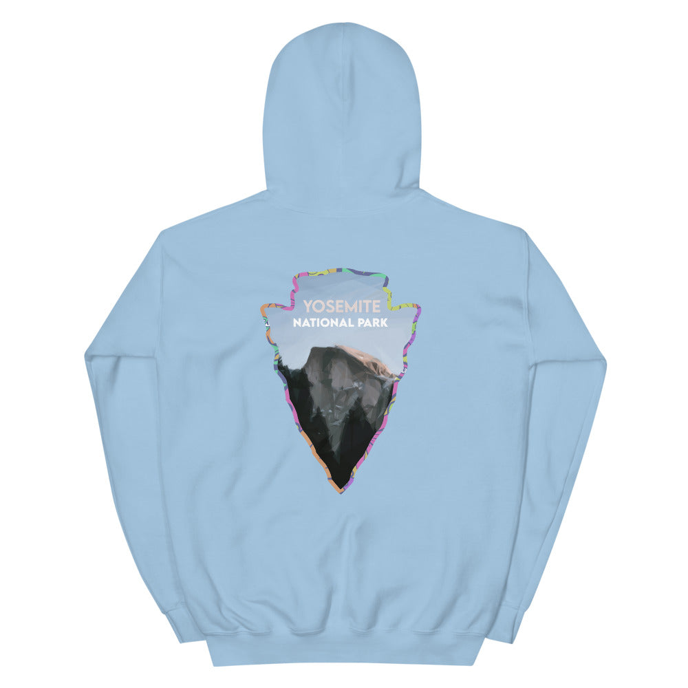 Yosemite National Park Men's Hoodie - Established Line