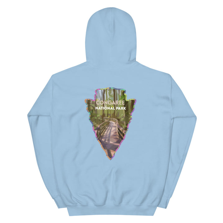 Congaree National Park Men's Hoodie - Established LineUnisex Hoodie
