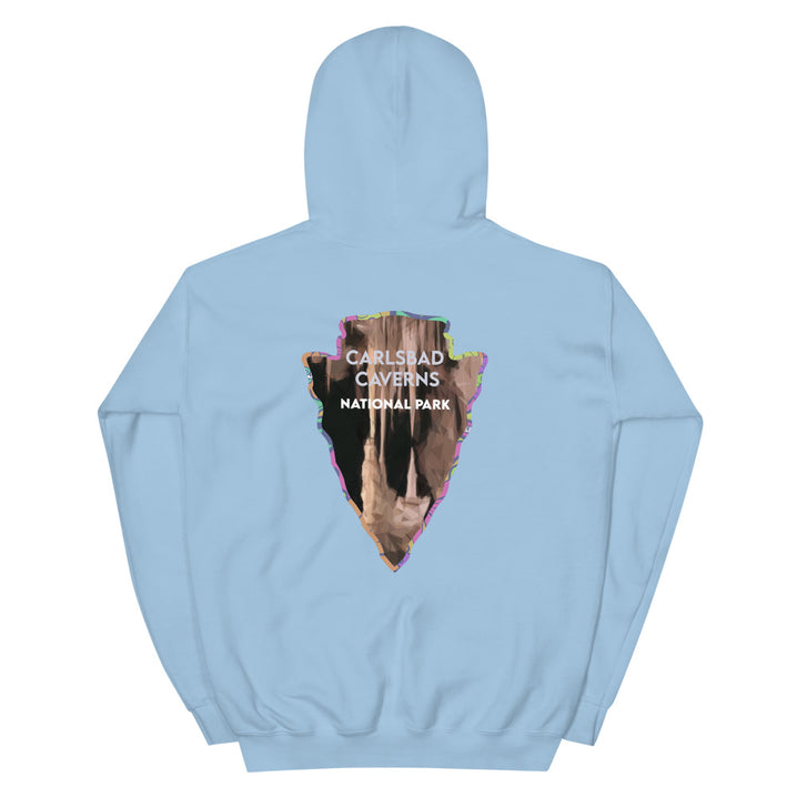 Carlsbad Caverns National Park Men's Hoodie - Established Line