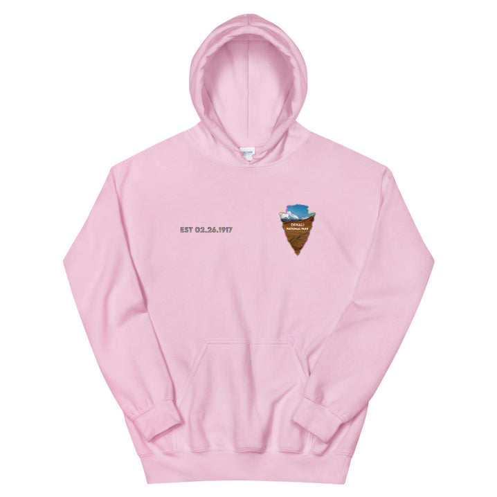 Denali National Park Men's Hoodie - Established Line