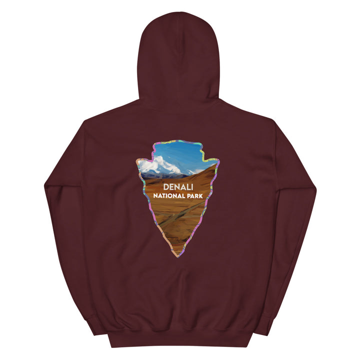 Denali National Park Men's Hoodie - Established Line