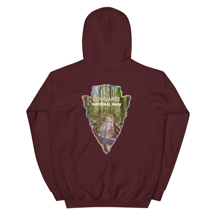 Congaree National Park Men's Hoodie - Established LineUnisex Hoodie