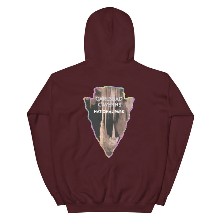 Carlsbad Caverns National Park Men's Hoodie - Established Line