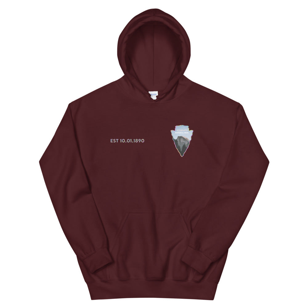 Yosemite National Park Men's Hoodie - Established Line
