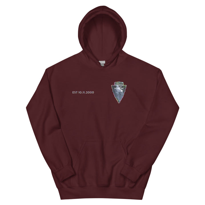 Cuyahoga Valley National Park Men's Hoodie - Established Line