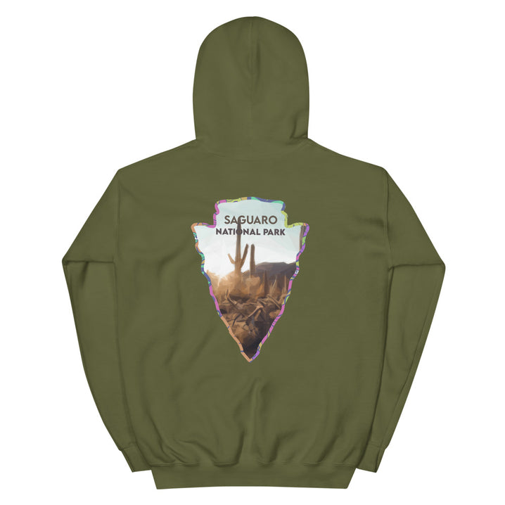 Saguaro National Park Men's Hoodie - Established Line