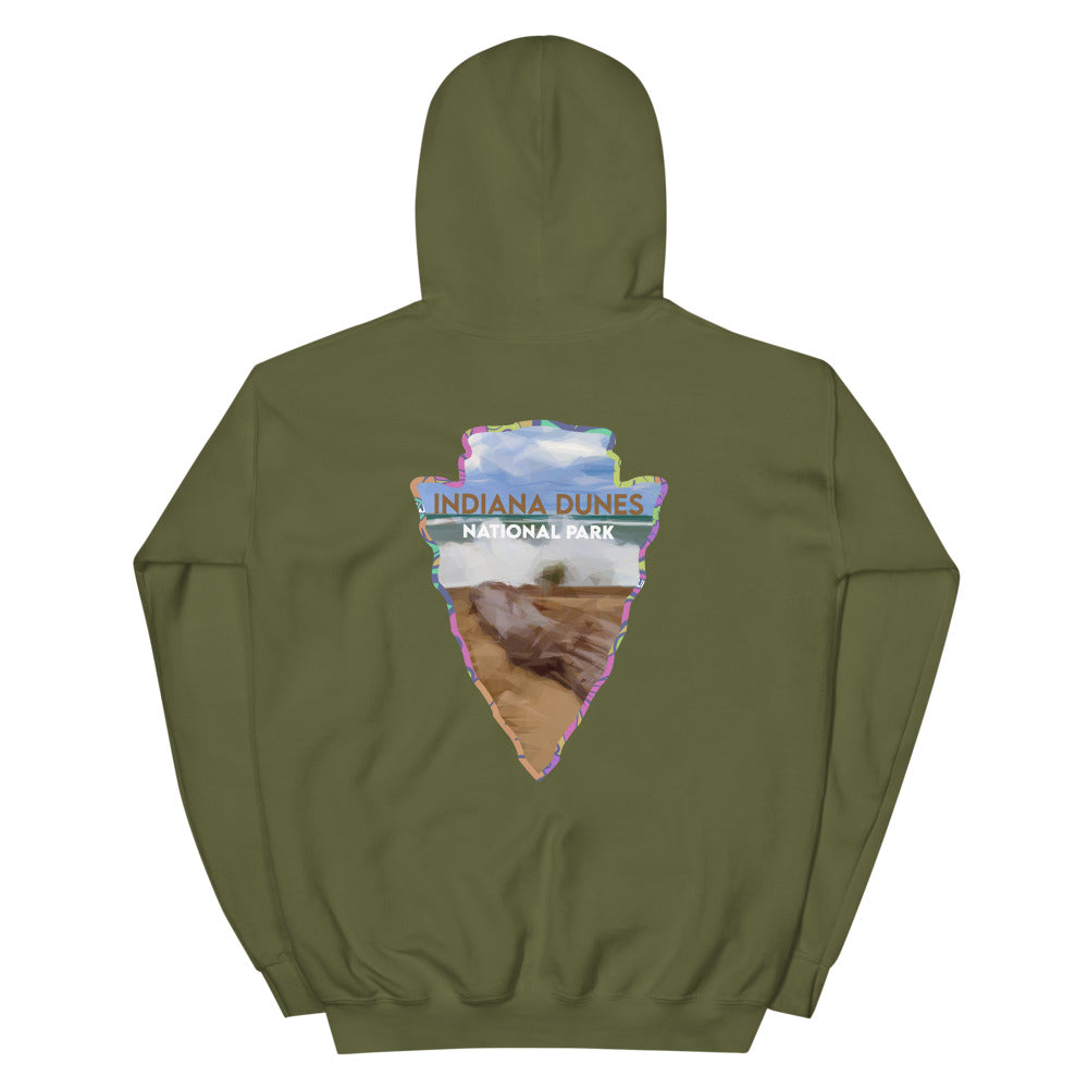 Indiana Dunes National Park Men's Hoodie - Established Line