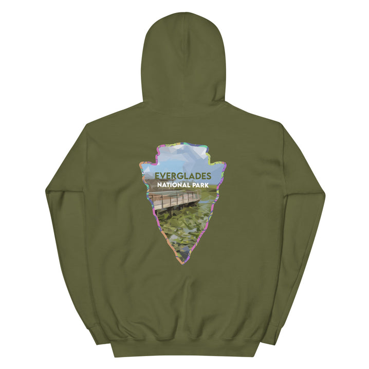 Everglades National Park Men's Hoodie - Established Line