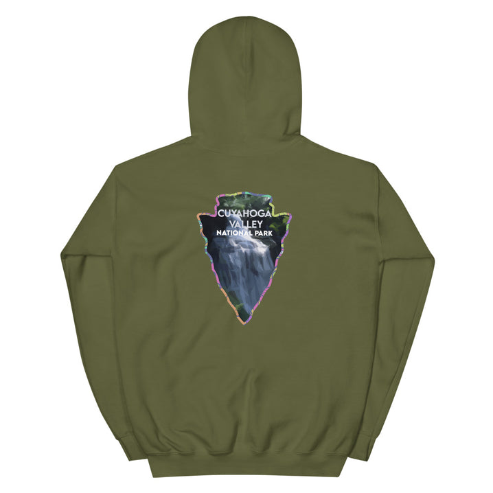 Cuyahoga Valley National Park Men's Hoodie - Established Line